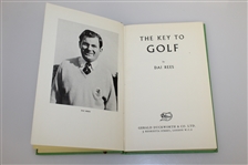 Dai Rees Signed 'The Key to Golf' 1st Edition 1961 Golf Book JSA ALOA