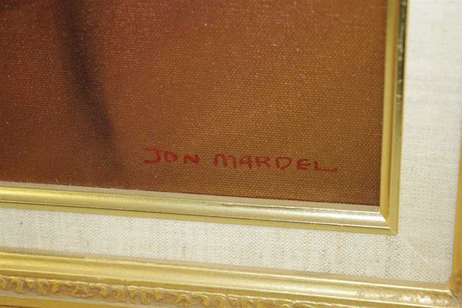 1984 Jack Fedigan's Invitational Pro-Am Painting of Toney Penna by Jon Mardel - Framed