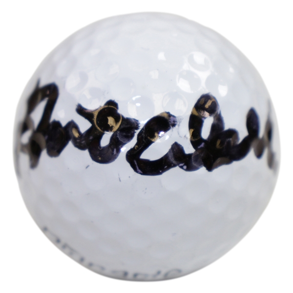 Art Wall Signed Pinnacle 4 Logo Golf Ball JSA ALOA