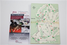 Jack Nicklaus Signed 1972 Masters Tournament Spectator Guide JSA #GG44611