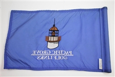 Course Flown Pacific Grove Golf Links Embroidered Blue Flag