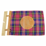2018 US Open at Shinnecock Hills Embroidered Tartan Seamus Flag