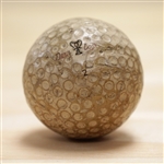 Bobby Jones Signed Gold Cup 2 Logo Golf Ball with FULL JSA #X97621 - Rare