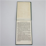 Bob MacDonald's 1931 'Golf at a Glance: The Pocket Pro' Booklet