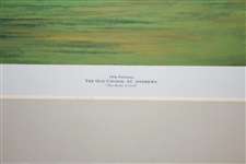 18th Fairway - The Old Course St. Andrews The Home of Golf Print by R. Gordon B. White