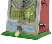 Circa 1930's Barn-Yard Golf 'A Game of Skill' Coin Operated Machine - Works!