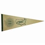 1974 Masters Tournament Commemorative 'Winners' Pennant - Names & Golf Ball Design