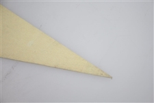 1974 Masters Tournament Commemorative 'Winners' Pennant - Names & Golf Ball Design