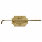 Arnold Palmer Ltd Ed The Original Putter Display with 61 PGA Victories Carved in Wood
