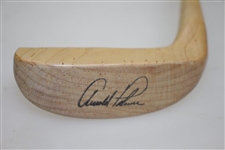 Arnold Palmer Ltd Ed 'The Original' Putter Display with 61 PGA Victories Carved in Wood