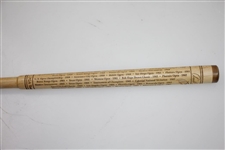 Arnold Palmer Ltd Ed 'The Original' Putter Display with 61 PGA Victories Carved in Wood
