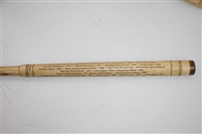 Arnold Palmer Ltd Ed 'The Original' Putter Display with 61 PGA Victories Carved in Wood