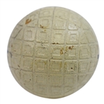 Circa 1920 Super Harlequin Mesh Golf Ball