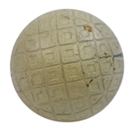 Circa 1920 Super Harlequin Mesh Golf Ball