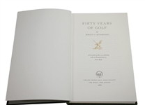 'Fifty Years of Golf' USGA 1985 Facsimile of the 1919 Edition Book by Horace G. Hutchinson