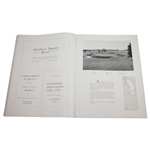 1928 PGA Championship at Baltimore Country Club Program - Walter Hagen Cover - Rare