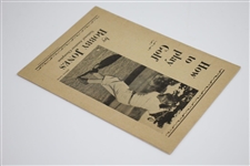 1929 Bobby Jones 'How To Play Golf' Booklet - Compliments of The Atlanta Journal