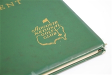 Post 1952 Album The Masters Tournament Augusta National Golf Club Member/Player Gift - John W. Evers, Jr. 