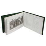 Post 1952 Album The Masters Tournament Augusta National Golf Club Member/Player Gift - John W. Evers, Jr. 