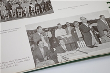 Post 1952 Album The Masters Tournament Augusta National Golf Club Member/Player Gift - John W. Evers, Jr. 