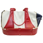 Classic Ben Hogan Co. Red, White, & Blue Duffel Bag - Great Condition