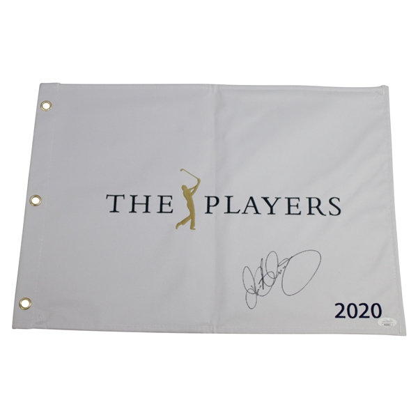 Rory McIlroy Signed Canceled 2020 The Player's Embroidered Flag - Defending Champ JSA #HH26542