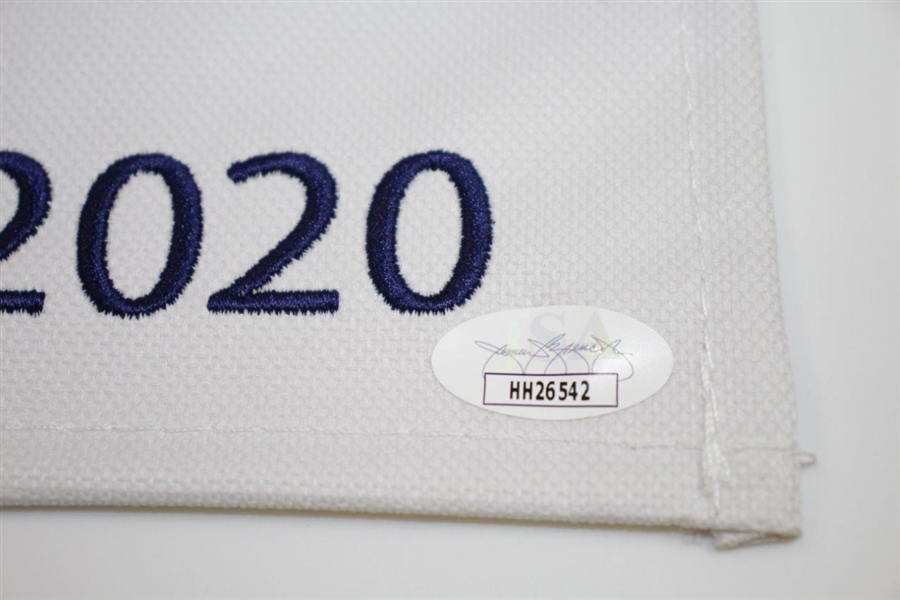 Rory McIlroy Signed Canceled 2020 The Player's Embroidered Flag - Defending Champ JSA #HH26542