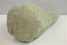 Sahara Invitational (Las Vegas) Lt. Blue Suede Golf Ball Shag Bag with Leather Cinch