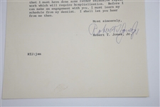 Bobby Jones Signed July 14, 1965 Letter on Personal Letterhead to Richard Gordin JSA ALOA