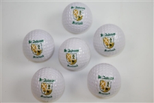 St. Andrews Full Golf Ball Set - 6 Logo Balls with St. Andrews Crest & Tube