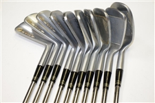 Full Set of Jack Nicklaus Muirfield 20th Anniversary Signature 2-SW Irons 1991 - Unused