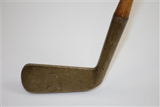 Circa 1905 Bridgeport Gun Impliment Co. (BGI) Brass Putter with BGI Shaft Stamp