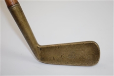 Circa 1905 Bridgeport Gun Impliment Co. (BGI) Brass Putter with BGI Shaft Stamp