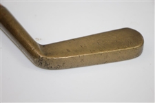 Circa 1905 Bridgeport Gun Impliment Co. (BGI) Brass Putter with BGI Shaft Stamp