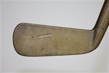 Circa 1905 Bridgeport Gun Impliment Co. (BGI) Brass Putter with BGI Shaft Stamp