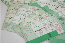 1970-2019 Masters Tournament Official Spectator Guides - 49 Offered!