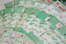 1970-2019 Masters Tournament Official Spectator Guides - 49 Offered!