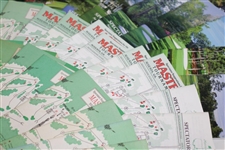 1970-2019 Masters Tournament Official Spectator Guides - 49 Offered!