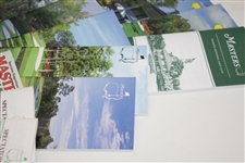 1970-2019 Masters Tournament Official Spectator Guides - 49 Offered!