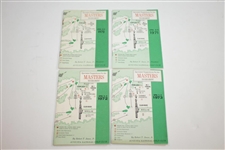 1970-2019 Masters Tournament Official Spectator Guides - 49 Offered!