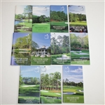 1970-2019 Masters Tournament Official Spectator Guides - 49 Offered!