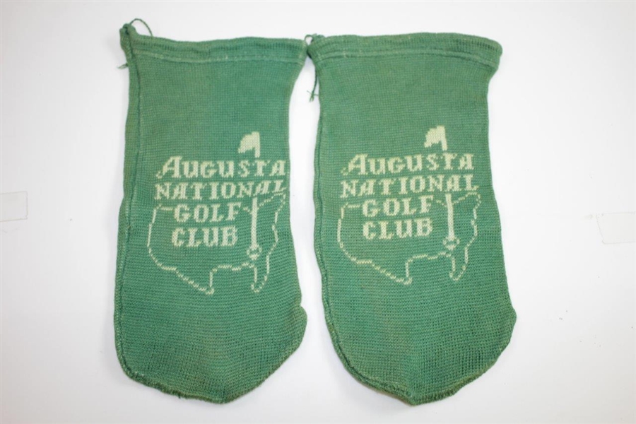 Pair of Vintage Augusta National Golf Club Member Shoe Covers