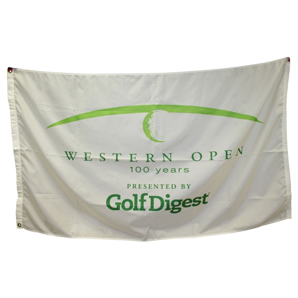 Large 3'x5' Western Open Presented by Golf Digest 100 Years Flag