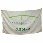 Large 3x5 Western Open Presented by Golf Digest 100 Years Flag