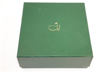 Augusta National Golf Club Member Burl Wood Jewelry Box with Original Box