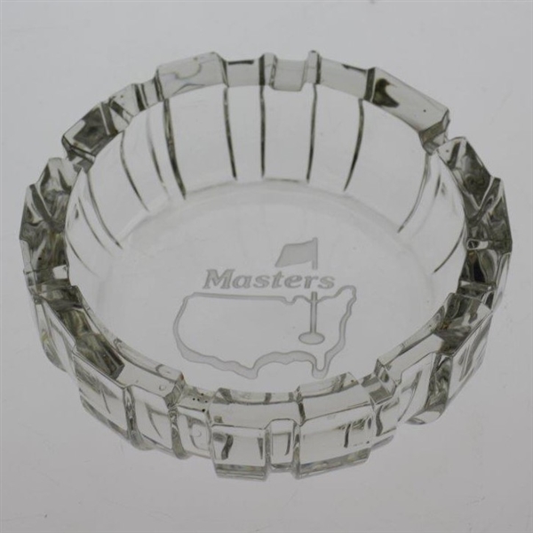 Masters Tournament Glass Logo Candy Dish/Ash Tray