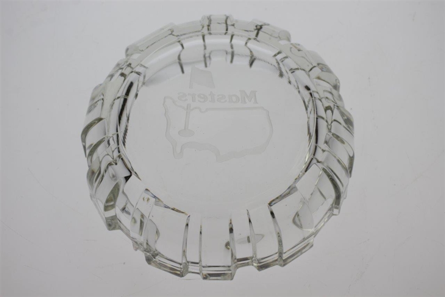 Masters Tournament Glass Logo Candy Dish/Ash Tray