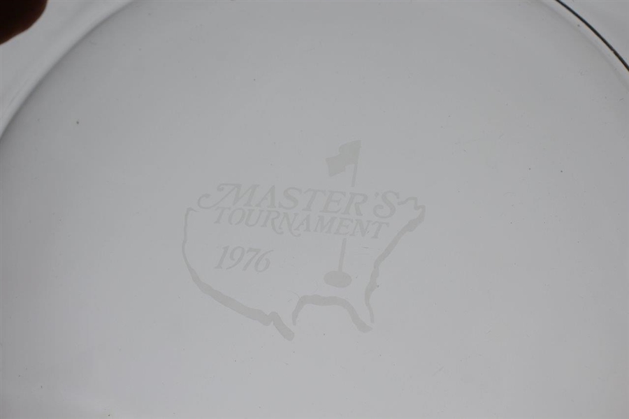 1976 Masters Tournament Glass Logo Cigar Ash Tray