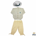 Gene Sarazen's Personal Sarazen Grand Slammer Hat, Jun Sweater, & Di Fini Knickers