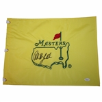 Phil Mickelson Signed Undated Masters Embroidered Flag FULL JSA #Y53094